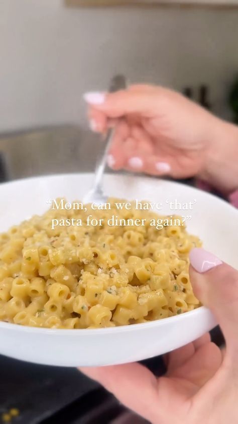 HOLLY B. | simply delicious recipes ♡ | “Mom, can we have ‘that’ pasta again for dinner?” has become the new anthem in our house! It all started a few weeks ago when my daughter… | Instagram Pasta Dishes With Heavy Cream, Dilantin Pasta, Creamy Parmesan Ditalini, Tik Tok Ditalini Pasta, Meatless Baked Pasta, Ditalini Pasta Side Dish, Chili Crisp Alfredo Pasta, Tiktok Ditalini Pasta, Super Simple Pasta Recipe