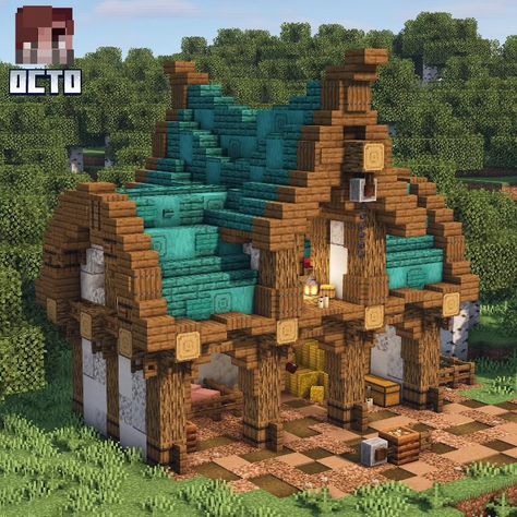 Minecraft Stable Decoration, Viking Hall Minecraft, Minecraft Medieval Enchanting Room, Medieval Kingdom Minecraft, Simple Mc Builds, Minecraft Pointy Roof Design, Starter Medieval House Minecraft, Mudbrick House Minecraft, Medieval Minecraft Houses Blueprints