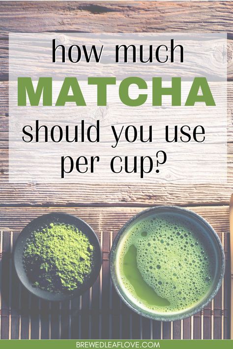 How To Make Matcha Tea At Home, Matcha Tea Powder Recipes, Matcha Powder Recipes Drinks, How Much Matcha A Day, Green Matcha Tea Recipes, What To Make With Matcha, How To Use Matcha Powder, How To Drink Matcha, Recipes Using Matcha Powder