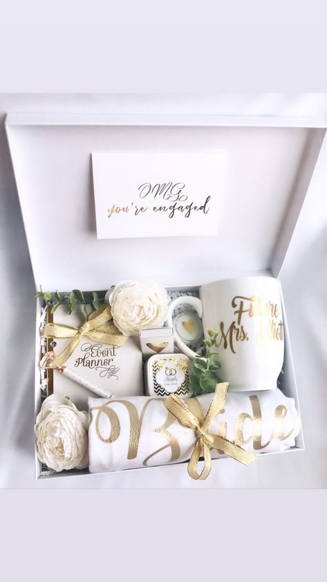 Bride to Be Bridal Engagement Gift Basket Present Bride Gift - Etsy Australia Bridal Gift Basket, Engagement Gift Basket, Basket Present, Bridal Gift Baskets, Engagement Basket, Bride Box Gift, Engagement Gift Baskets, Bridal Gift Box, Engagement Gift Boxes