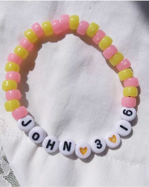 Clay Bead Bracelet Ideas For Christians, Clay Bead Bracelet Ideas God, God Bracelet Ideas, God So Loved The World Craft, For God So Loved The World Craft, Beaded Christian Bracelets, Diy Wwjd Bracelet, Bible Verse Clay Bead Bracelet, Bracelet Ideas Christian