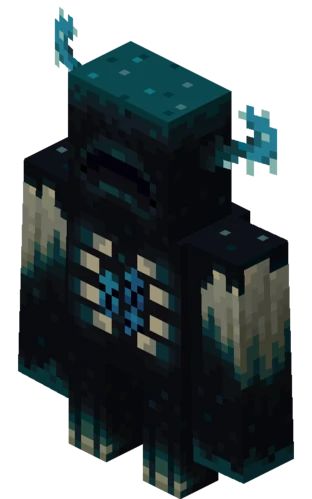 Minecraft Warden Art, Skulk Minecraft, Warden Minecraft Fanart, The Warden Minecraft, Sculk Minecraft, Warden Minecraft, Minecraft Warden, Minecraft Tv, Mobs Minecraft