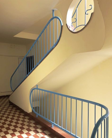 Audrey Hubert (@audreyhubert) • Instagram photos and videos Modern Apartment Building, Thick Heels Pumps, Ladies Sandals, Interior Stairs, Stairs Design, Modern Apartment, Dream House Decor, Thick Heels, Interior Inspo