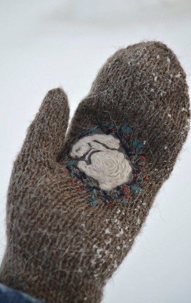 Knitted Gloves Mittens, Crochet Mittens, Mittens Pattern, Knitted Wit, Knit Mittens, Knitted Gloves, Knitting Inspiration, Yarn Crafts, Knitting Projects