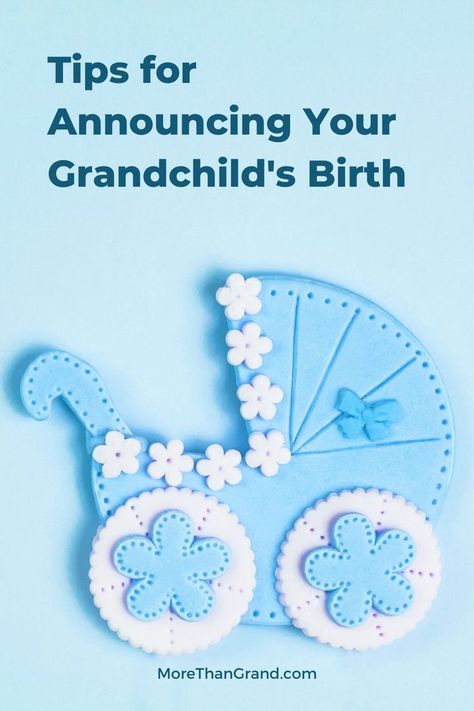 In the digital age, the custom of mailing out birth announcements has all but vanished. Now, a baby’s birth is most often announced in a social media post. And new grandparents want to share the good news, too, especially when that baby is the first grandchild! But there are some important things to know before you post that picture! Find out what the do's and don'ts are--just follow the link! Becoming Grandparents Announcement, Grandparenting Quotes, First Grandchild Announcement, Baby Announcement Wording, Facebook Baby Announcement, Birth Announcement Wording, Boy Background, First Time Grandparents, Grandparent Announcement