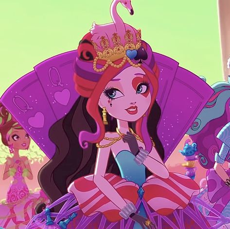 Lizzie Hearts Icon, Ever After High Wonderland, Ever After High Lizzie Hearts, Ever After High Lizzie, Lizzy Hearts, Best Cartoon Series, Ever After High Rebels, Lizzie Hearts, Anemometer