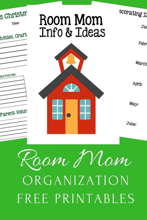 Room Mom Ideas, Dorm Room List, Mom Organization, Organizing Printables, Pta School, Dorm Room Hacks, Parenting Organization, Parents Room, Mom Ideas