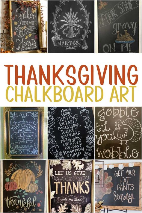 Thanksgiving Chalkboard Art, Chalkboard Art Ideas, Fall Chalkboard Art, Chalkboard Pictures, Thanksgiving Chalkboard, Chalkboard Art Diy, Fall Chalkboard, Chalkboard Art Quotes, Chalkboard Doodles