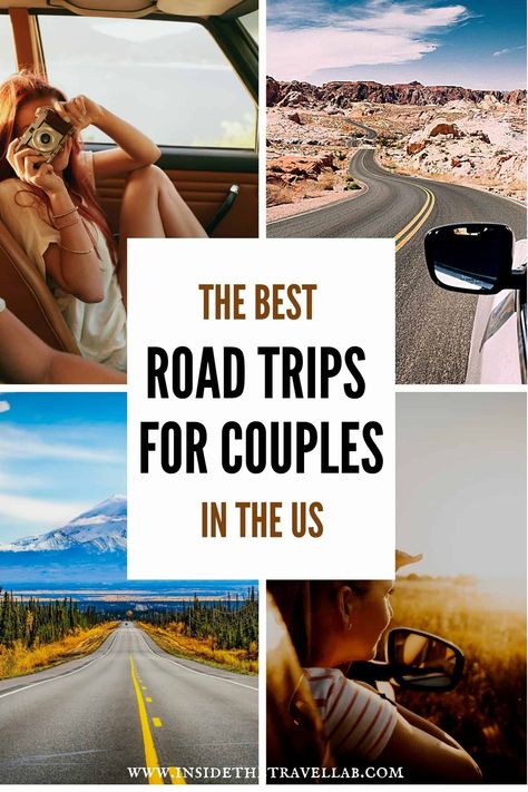 Enjoy this collection of the best road trips for couples in the US. From sticky tropical heat to snowy cityscapes, America has everything a romantic road trip could ask for. Starting with these great road trip ideas... Couples Road Trip, Romantic Road Trip, Trips For Couples, Swamp Tours, Road Trip Ideas, Best Road Trips, Romantic Road, New England Road Trip, Road To Hana