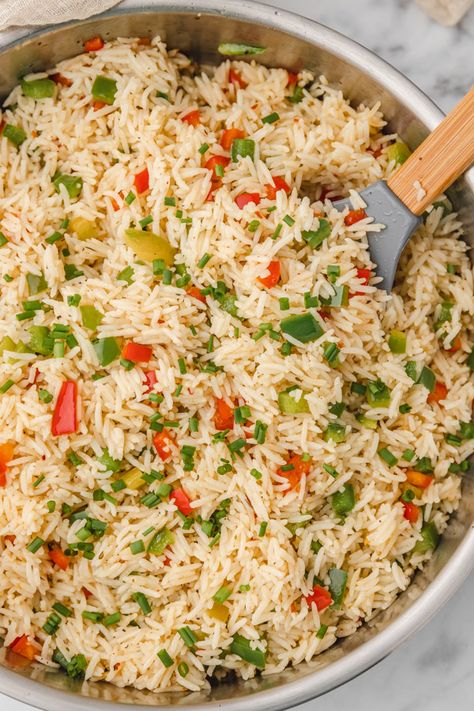 Healthy Vegetarian Rice Recipes, Gluten Free Rice Recipes For Dinner, Christmas Rice Side Dish, Oven Baked Vegetable Rice, Christmas Dinner 2023, Christmas Rice Dishes, Rice For Thanksgiving, Fancy Rice Recipes, Holiday Rice Recipes