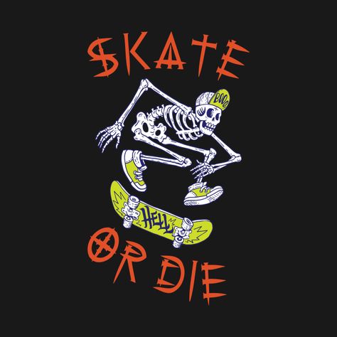 Skateboard Art Design, Skate And Destroy, Skateboard Tshirt, Longboard Skateboard, Skate Art, Skeleton Art, Japanese Graphic Design, Skateboarder, Skateboard Art