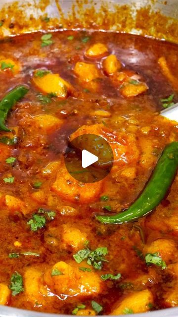 Sabji Without Onion And Garlic, Aaloo Recipe Sabji, Aloo Sabji Recipe, Aalu Sabji Recipe, Aloo Curry Recipe, New Sabji Recipe Veg, Sabji Recipe India, Subji Recipe, Veg Sabji Recipe