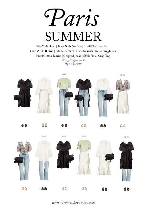 Europe Ootd Summer, French Minimalist Wardrobe Summer, 10 Piece Summer Capsule Wardrobe, Paris Tourist Outfit Summer, French Spring Capsule Wardrobe, Summer Outfits Italy What To Wear, How To Dress In France Summer, Paris Summer Fashion 2023, French Summer Outfits 2023