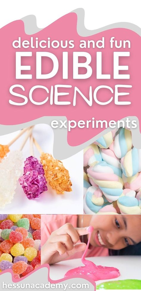 Candy Science Experiments For Kids, Food Stem Activities, Fun Friday Activities For Kids, Edible Science Experiments For Kids, Fun Friday Activities Classroom Ideas, Edible Science Experiments, Food Science Experiments, Edible Stem, Candy Science Experiments