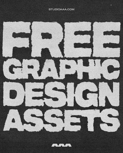 Studio AAA on Instagram: "UPDATED free graphic design assets! ✨ from STUDIO AAA #adobephotoshop #designeveryday #graphicdesignstudent #undrdesign #posterchallenge #posterdesigns #foliofolio #designinspo" Graphic Design Assets Free, Textured Logo Design, November Graphic Design, Free Graphic Design Assets, Text Texture Graphic Design, Textured Graphic Design, Rugged Graphic Design, Types Of Graphic Design Styles, Png Design Graphics