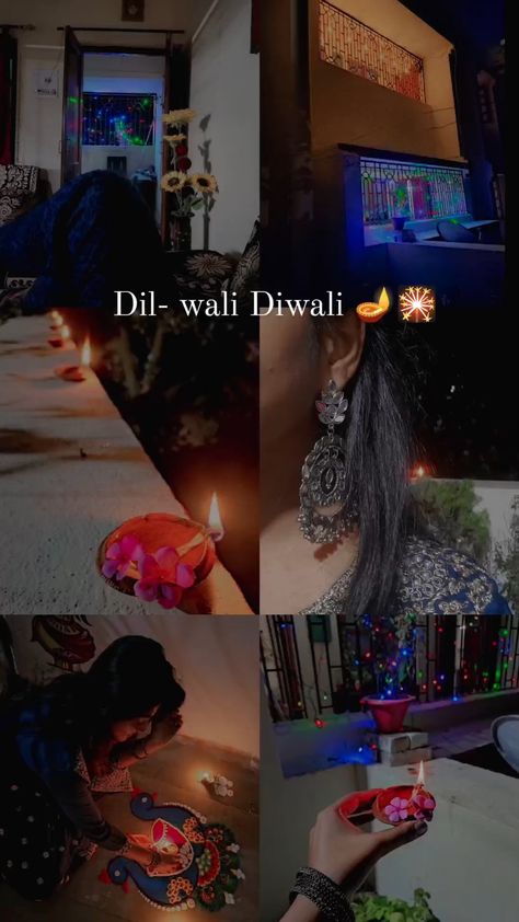 Dil wali Diwali , insta story inspo diwali layout Diwali Insta Layout Ideas, Deepawali Outfit Ideas, Diwali Quotes For Him, Diwali Story Layout, Diwali Collage Ideas, Diwali Aesthetic Story, Diwali Layouts For Instagram, Instagram Story Ideas For Diwali, Diwali Stories Instagram