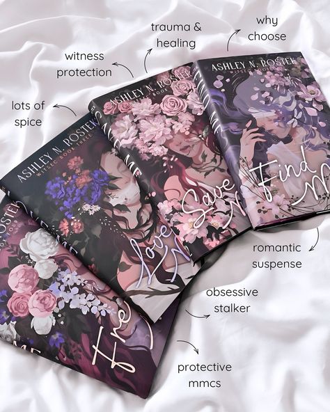 @faecrate opus witsec book set ♡ qotd - what's one of your favourite book series? 🌷 the witsec series is one of my all time favourite romance series & these faecrate editions are so beautiful! the covers are everything!! 🤩 books featured ♡ find me | ashley n rostek ♡ save me | ashley n rostek ♡ love me | ashley n rostek ♡ free me | ashley n rostek 🏷️ #bookstagram #booklover #booktok #bookish #books #fantasy #fantasybooks #fantasyromance #bookreview #enemiestolovers #fae #romantasy #rom... Book With Beautiful Cover, Books With Beautiful Covers, Books To Read Series, Find Me Ashley N. Rostek, Book Setting Ideas, Romantasy Book Recs, Witsec Series, Book Aethstetic, Romance Books Recommendations