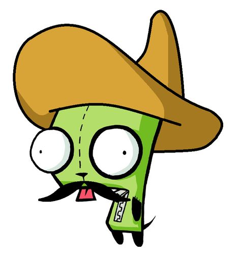 Mexican Gir Gir From Invader Zim, Invader Zim Characters, Scene Core, Emo Art, Tatuaje A Color, Scene Kids, Scene Emo, Invader Zim, Emo Scene