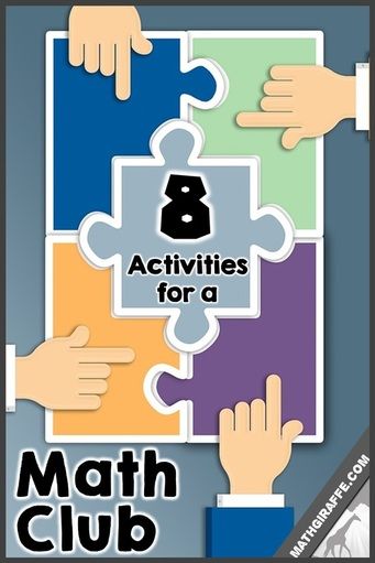 Math Brain Teasers High School, Math Club Activities, Math Stem Activities, Maths Fun, Math Club, Math Olympiad, Mathematics Activities, Maths Day, Maths Activities Middle School