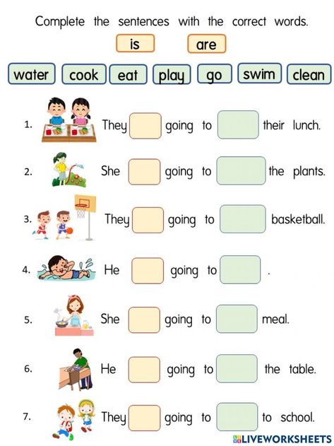 Simple Future Tense, Verbs For Kids, Teaching Reading Skills, Reading Comprehension Lessons, English Teaching Materials, Future Tense, English Activities For Kids, English For Beginners, English Exercises