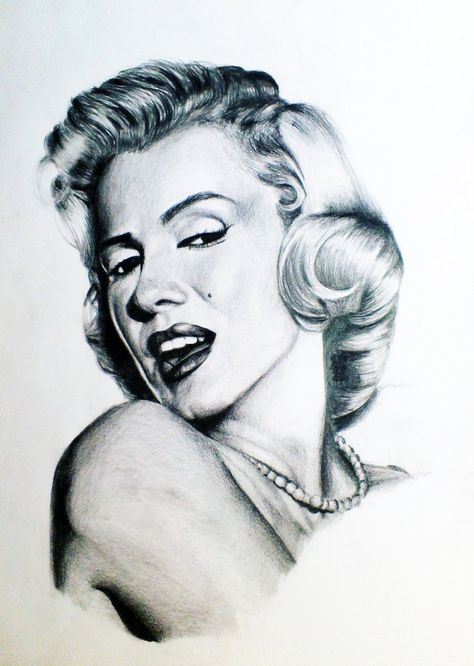 Marilyn Monroe by ~adii95 on deviantART  | This image first pinned to Marilyn Monroe Art board, here: http://pinterest.com/fairbanksgrafix/marilyn-monroe-art/ || #Art #MarilynMonroe Monroe Drawing, Marilyn Monroe Drawing, Marilyn Monroe Tattoo, Marilyn Monroe Portrait, Marilyn Monroe Art, Arte Van Gogh, Japanese Koi, Marilyn Monroe Photos, Celebrity Portraits