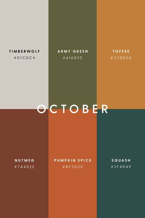 Brown Blue Green Color Palette, Fall Color Pallet, Color Design Inspiration, Hex Color Palette, Fotografi Kota, Bedding Inspiration, Color Schemes Colour Palettes, Fall Color Palette, Color Palate