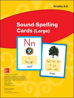 Wonders Sound-Spelling Cards (Large), Grades K-6 Sound Spelling Cards, Open Court Reading, Reading Mastery, Everyday Math, Alphabet Chart, Card Displays, Direct Instruction, Family And Consumer Science, Alphabet Charts