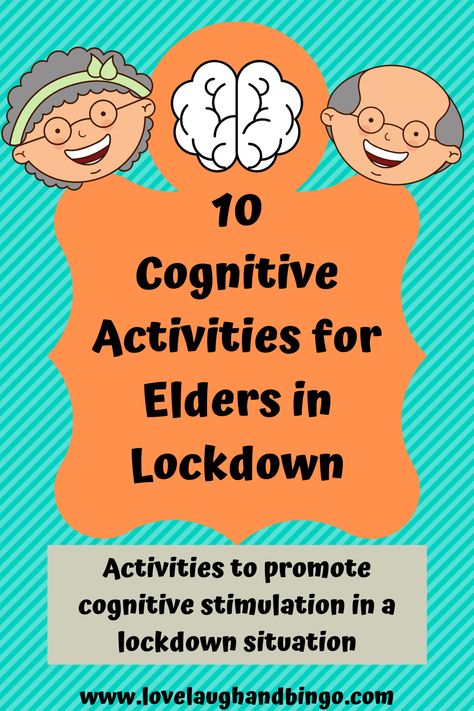 10+ Cognitive Activities To Keep Elderly Mentally Stimulated During Lockdown - Ideas For Activities For Seniors, Activities For Geriatrics, Recreation Activities For Seniors, Ideas For Nursing Home Activities, Activities For The Elderly Nursing Homes, Elderly Games Activities, Cognitive Stimulation Activities, Senior Activities Ideas, Activities For Seniors At Home