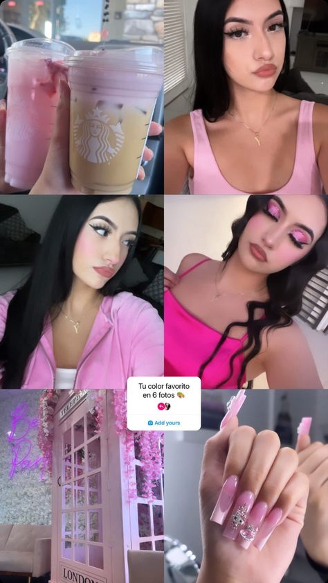 Pink Lifestyle, Pretty Pink Princess, Latina Fashion Outfits, Hair Sketch, Pink Life, Edgy Makeup, Pretty Skin, Pink Girly Things, Girly Accessories