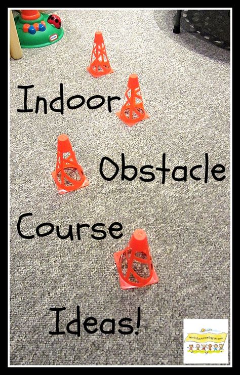 Indoor Obstacle Course Ideas for Boys HowToRunAHomeDaycare.com #fun play for boys  #indoor rainy day fun #active play Indoor Obstacle Course Ideas, Preschool Pe, Indoor Obstacle Course, Obstacle Course Ideas, Gym Games For Kids, Kids Obstacle Course, Course Ideas, Indoor Recess, Indoor Gym