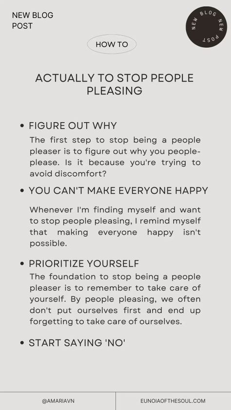 Stop Overreacting, People Pleaser Quotes, People Pleasing Recovery, Stop Being A People Pleaser, Anger Management Tips, Stop People Pleasing, Prioritizing Yourself, Glow Up Challenge, Low Self Worth