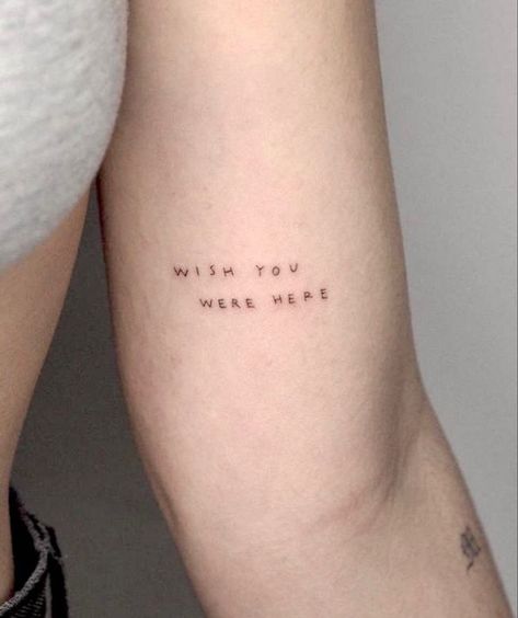 Miss Me Tattoo, Tattoos Losing A Loved One, Rip Quote Tattoos, Tattoos For Lost Parents, Tattoo Ideas Missing Someone, Best Friend Rip Tattoo, Small Lost Loved One Tattoo, Passed Friend Tattoo, Tattoos For A Lost Loved One Mom