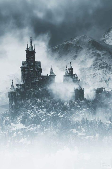 Snowy Castle Aesthetic, Winter Kingdom Aesthetic, Snow Castle Aesthetic, Fantasy Winter Aesthetic, Winter Castle Aesthetic, Winter Fantasy Aesthetic, Plated Prisoner, Vampire Castle, Snow Castle