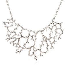 JSDY Womens Vintage Tree Branch Necklace, Branch Necklace, Cheap Necklaces, High Fashion Women, Bone Pendant, Coral Pendant, Choker Pendant, Tree Necklace, Choker Collar