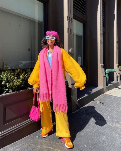 Color Blocking Outfits, Neue Outfits, Funky Fashion, Colourful Outfits, Outfits Casuales, Colorful Fashion, Aesthetic Fashion, Fashion Inspo Outfits, Harajuku