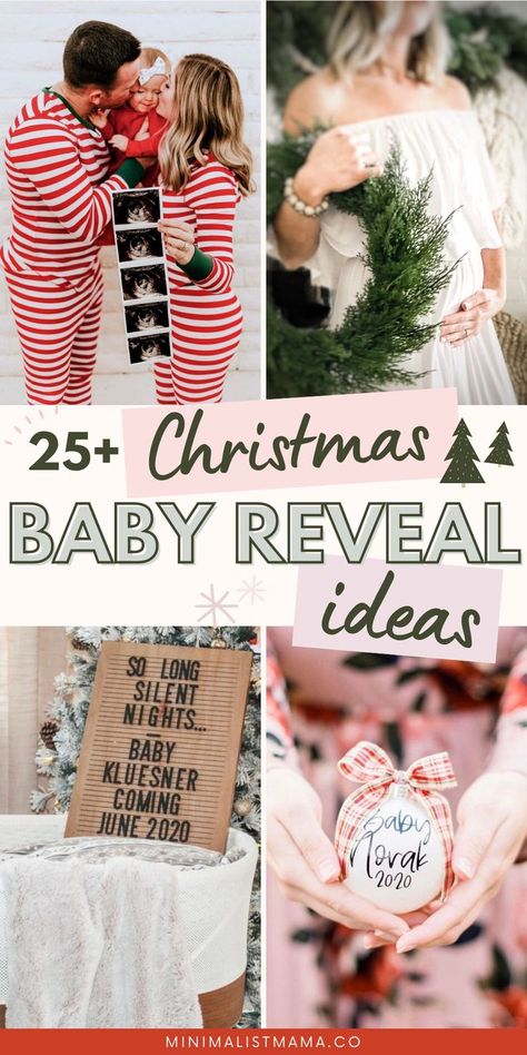 Christmas Expecting Announcement, Christmas Photoshoot Baby Announcement, Baby Announcement For December Due Date, Christmas Birth Announcement Ideas, How To Announce Pregnancy To Family At Christmas, Gender Reveal Ideas To Family, Christmas Twin Announcement, Baby Christmas Announcement To Family, Santa Baby Pregnancy Announcement