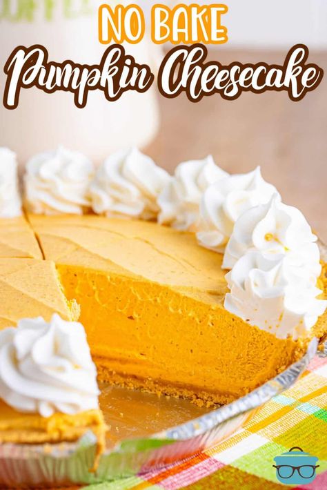 Pumpkin Cheescake, Pumpkin Cream Cheese Pie, No Bake Pumpkin, Parrot Food, Bake Pumpkin, No Bake Pumpkin Cheesecake, Cream Cheese Pie, Pumpkin Dishes, Pumpkin Cheesecake Recipes