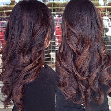 25 Best Long Hairstyles for 2015: Half-Ups & Upstyles Plus Daring Colour Combos | PoPular Haircuts Brown Auburn Hair, Hair Dyed, Blond Balayage, Brunette Balayage, Guy Tang, Haircut Styles, Trendy Hair Color, Balayage Brunette, Ombre Hair Color