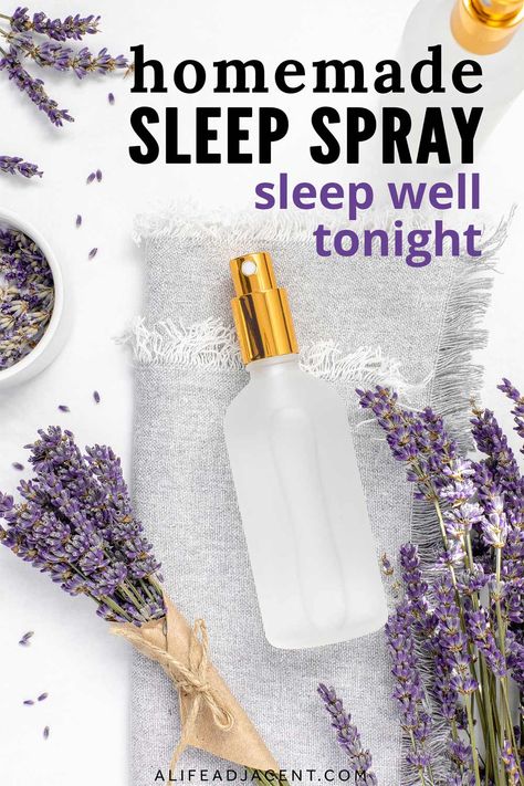 Pillow Spray Essential Oils Diy, Bedroom Workouts, Deep Sleep Essential Oils, Lavender Sleep Spray, Diy Selfcare, Lavender Room Spray, Lavender Pillow Spray, Essential Oil Spray Recipes, Lavender Sleep