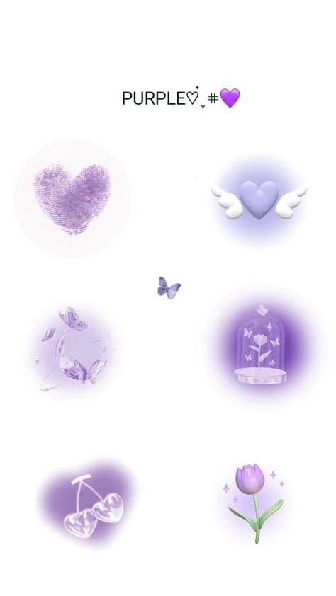 Insta Hilight Covers, Purple Highlight Cover, Hilight Instagram Purple, Instagram Hilight Ideas, Aesthetic Names For Instagram, Ig Icons Highlights Aesthetic, Icon Ig, Pastel Highlights, Instagram Graphic Design