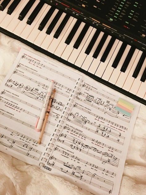 Discovered by 🙊. Find images and videos about music, writing and stuff on We Heart It - the app to get lost in what you love. Aesthetic Sheet Music, Sheet Music Wallpaper, Only Music, Not Musik, Piano Guitar, Music Page, About Music, Playing Piano, Music Aesthetic