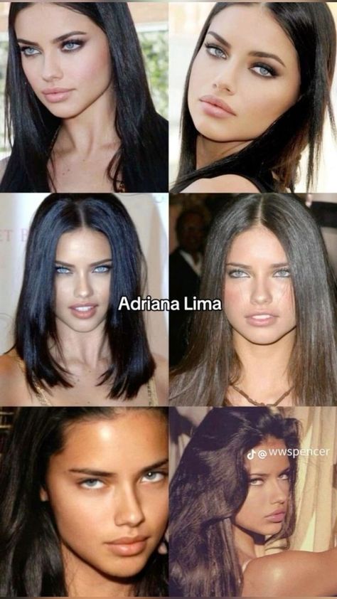 Adriana Lima is a Brazilian supermodel and actress, best known as one of the most iconic Victoria's Secret Angels. Born on June 12, 1981, in Salvador, Bahia, Brazil, Lima began her modeling career at a young age and quickly rose to international fame. She joined Victoria's Secret in 1999 and became an Angel in 2000, a role she held until 2018, making her the longest-serving Angel in the brand's history.  Known for her striking blue eyes, sultry presence, and athletic physique, Lima became a stan Super Model Aesthetic, Adriana Lima Eyes, Adriana Lima Outfit, 90s Model Aesthetic, Athletic Physique, Adriana Lima Style, Adriana Lima Young, Victoria's Secret Angels, Adriana Lima Victoria Secret