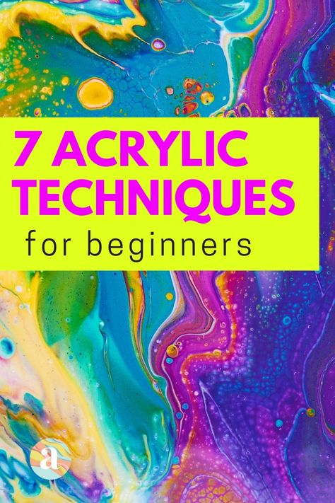 Mastering new acrylic painting techniques opens the door to a varied portfolio of artwork. Learn how to use your paint brushes and other painting tools to develop different painting techniques. Click to learn how to use basic acrylic painting techniques in your artwork. #paintingtechniques #acrylicpainting #basicpaintingtechniques #howtopaint Basic Acrylic Painting, Abstract Painting Techniques Tutorials, Different Painting Techniques, Abstract Painting Techniques Acrylic, Painting Techniques For Beginners, Artist Hue, Learn Acrylic Painting, Canvas Art Painting Acrylic, Basic Painting