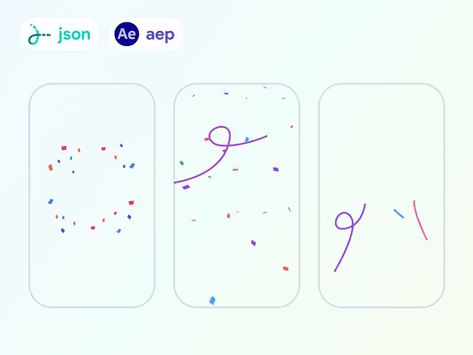 Confetti & congrat animations pack Progress Bar Animation, Confetti Animation, Confetti Graphic, Confetti Gif, Lottie Animation, App Animation, Confetti Design, Animation Logo, Ui Animation