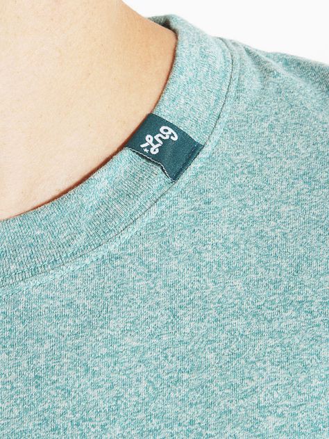 woven label on neck rib Neck Label Design Clothing, Shirt Tags Clothing Labels, Woven Label Design Clothing, Clothing Label Ideas, Clothing Labels Design, T Shirt Label, Shirt Label, Shirt Design Inspiration, Shirt Detail