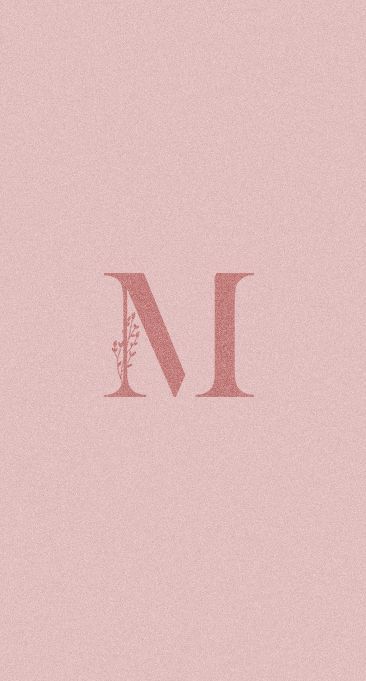 Typography Minimalist, Feminine Logo Design, Professional Branding, Feminine Logo, Letter M, Typography, Logo Design, Layout, Branding