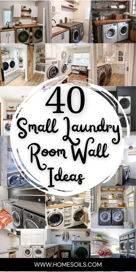 Discover 42 farmhouse-style wall ideas for small laundry rooms, featuring charming storage solutions, rustic accents, and creative décor. Transform your compact space with practical and stylish wall enhancements that add character and functionality. Get inspired to elevate your laundry room’s farmhouse appeal! Open Utility Area, Back Door Laundry Room Ideas, Simple Small Laundry Room Ideas, Laundry Room With Pipe Shelves, Laundry Room Rugs Farmhouse, Laundry Room Cabinet Decor, Small Mud Room Ideas Entryway Laundry, Country Utility Room Ideas, Laundry Room Farmhouse Ideas