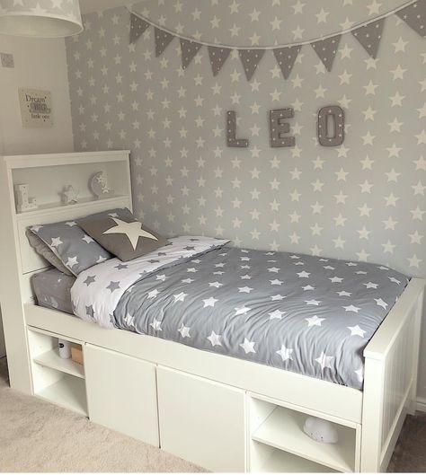 Twin Bed Frame Aesthetic, Single Bed Frame Ideas, Single Bed Ideas For Small Rooms, Single Bed Aesthetic, Simple Kids Bedrooms, Very Small Bedroom Ideas, Kids Bed Design, Small Room Makeover, Kids Beds With Storage