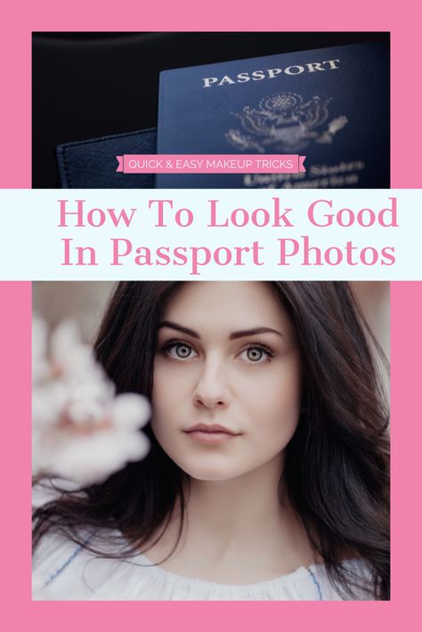 Good Passport Photo, Passport Photo Tips, Photo Makeup Tips, Passport Photo Makeup, Passport Makeup, Passport Picture, Picture Makeup, Engagement Photos Tips, Family Passport