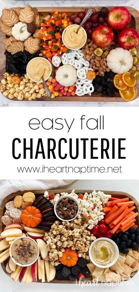 Fall Charcuterie Board, Fall Charcuterie, Fall Appetizers, Fall Snacks, Charcuterie Inspiration, Charcuterie And Cheese Board, Charcuterie Recipes, Food Platters, Charcuterie Board